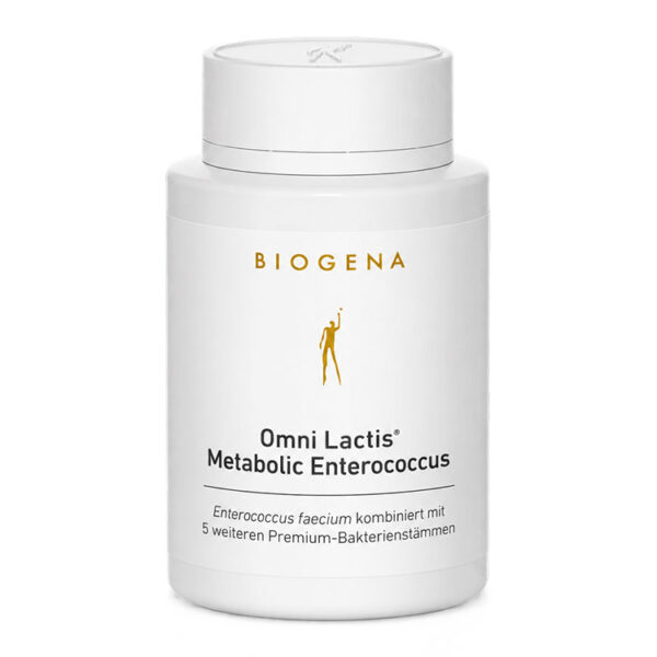 Omni Lactis® Metabolic Enterococcus – 6 бактериални щама и биотин, Biogena – 90 капсули