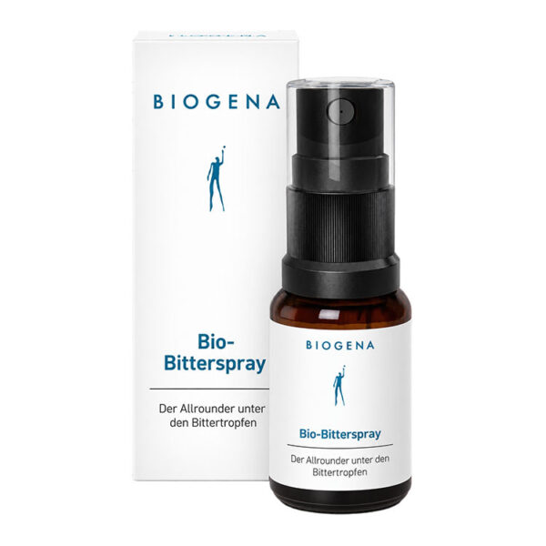 Organic Bitter Spray – био горчиви билки и подправки в орален спрей, Biogena – 20 мл