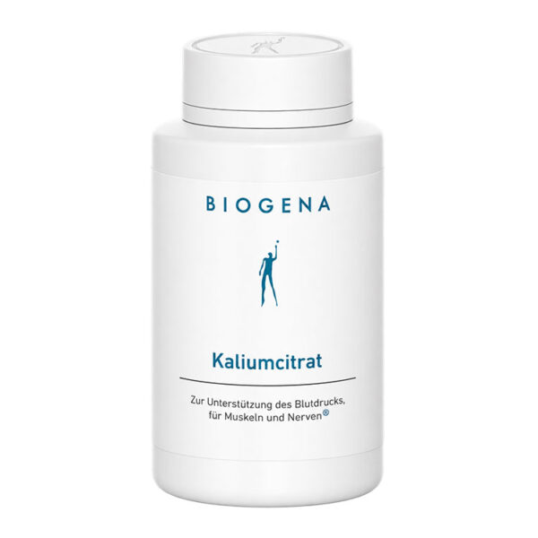 Potassium Citrate – 375 mg калий в цитратна форма, Biogena – 120 капсули